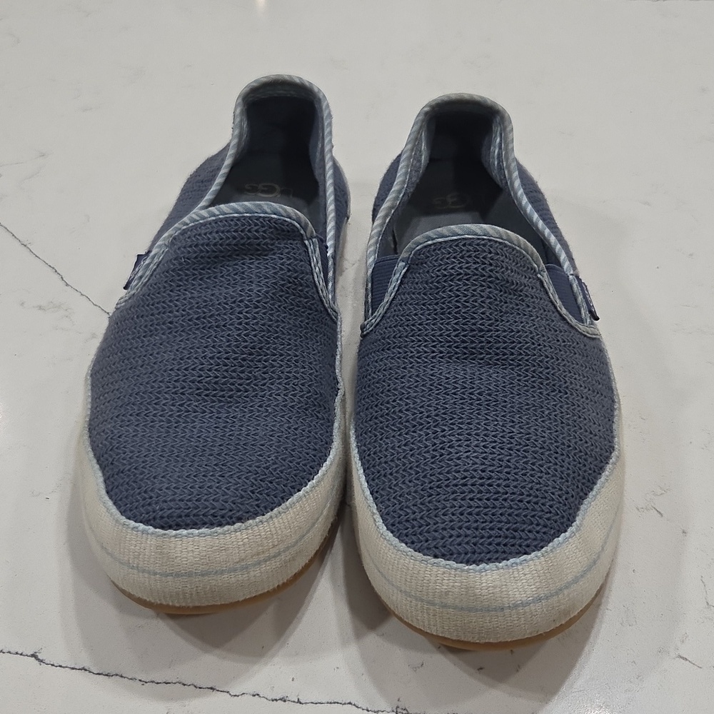 UGG Blue Slip-On Loafers Sz 9 Pre-owned - Picture 2 of 8